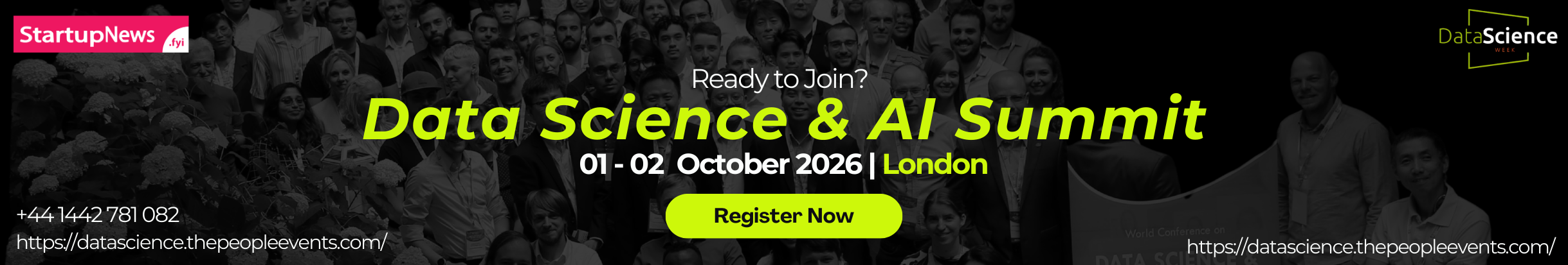 4th Data Science & AI Summit (Data Science Week 2026) | London  | 01- 02 October 2026