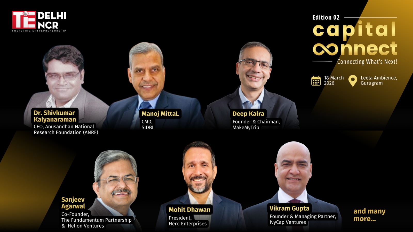 TiE Delhi-NCR to Convene Investors, Policy Makers & Key Industry Leaders at Capital Connect 2026 to Decode the Next Capital Cycle as India’s Startup Ecosystem Crosses 2 Lakh Ventures