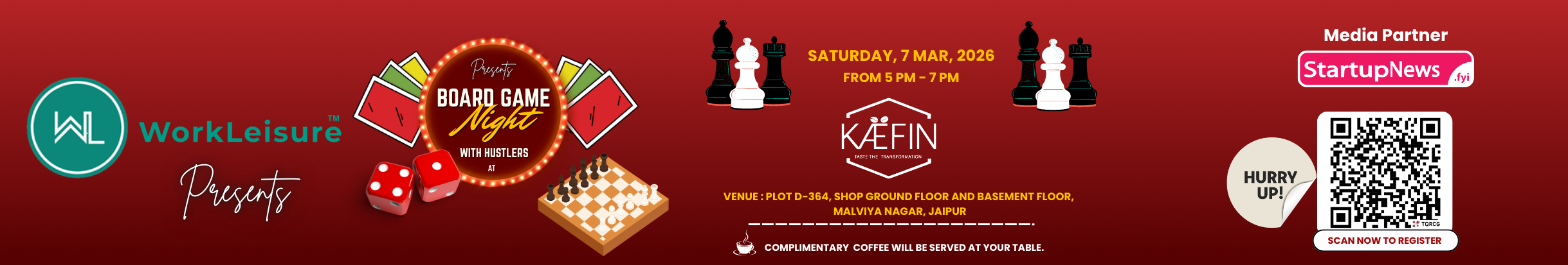 Board Game Night | Jaipur | 21 February 2026